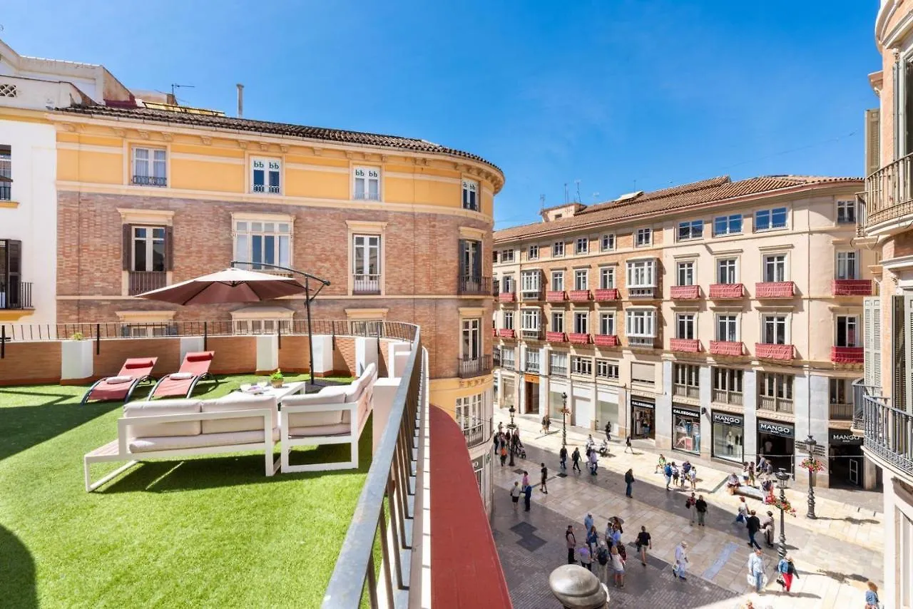 Gran Terraza Con Vistas A Calle Larios Malaga Apartment