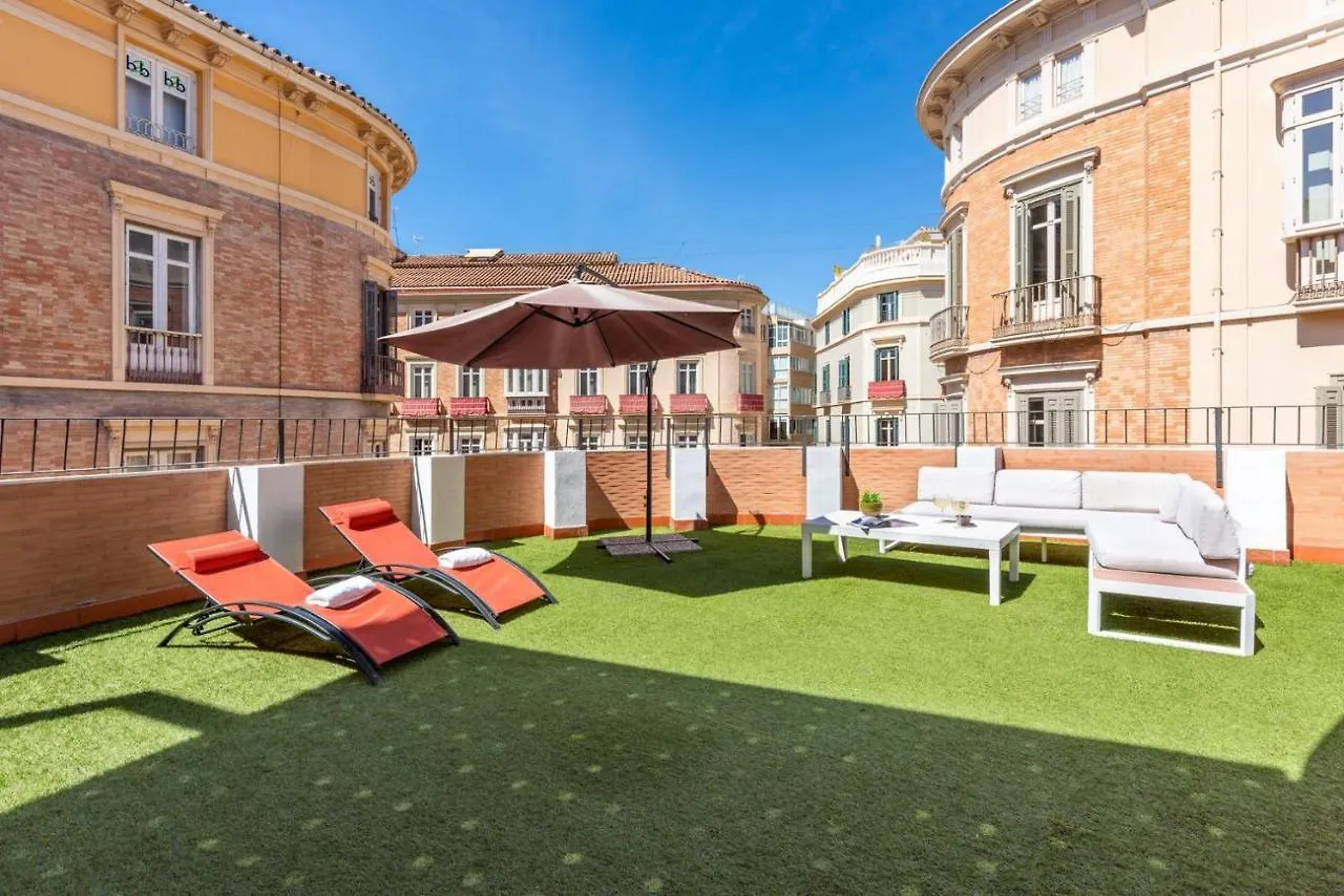 Gran Terraza Con Vistas A Calle Larios Malaga Spain